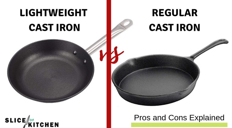 Lightweight Cast Iron Cookware vs Regular Cast Iron- Pros and Cons